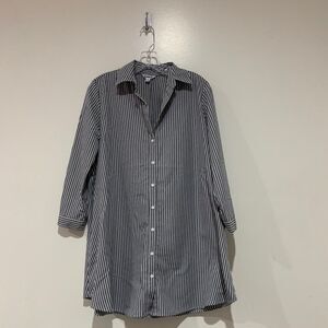 BB DAKOTA  Long Sleeve Buttons Down Tunic Shirt